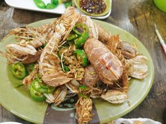 椒盐濑尿虾-贞姨美食·老字号海鲜大排档