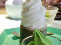 茉莉花冰淇淋-茶是一枝花泡茶店