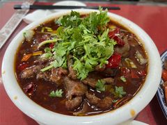 水煮牛肉-北大地皖峰饭馆