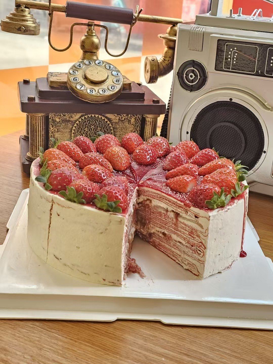 又到了吃草莓蛋糕的时节🍓🍓🍓