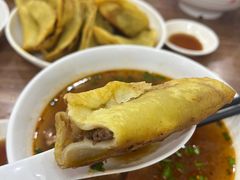 牛肉锅贴-草桥清真牛肉锅贴扁食店