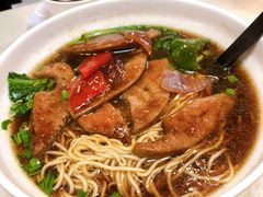 酱爆猪肝高汤面-南八仙·老上海味道(南京东路店)