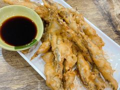 椒盐多春鱼-贞姨美食·老字号海鲜大排档