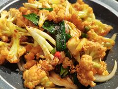 干锅有机菜花-红蜡烛-养生粥-津鲁菜(中山路店)