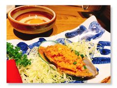 黄油蒜香焗青口贝-阿吾罗日本料理(K11艺术中心店)