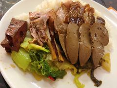 鹅肝拼鹅肉饭-乌文新澄海卤鹅店