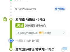 -龙阳路磁悬浮列车总站-停车场