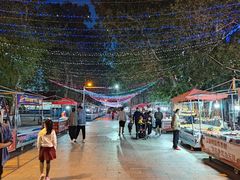 -布尔津河堤夜市