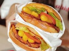 延边风味芝芝板烧鸡腿堡-麦当劳(山大路店)