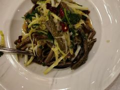 韭黄炒鳝条-梅龙镇酒家(南京西路总店)