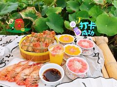 -七的湖·晚芳亭·阳澄湖农家菜·大闸蟹(莲花岛店)