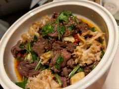 香菜炒牛肉-桂满陇·锦绣江南(益田广场店)