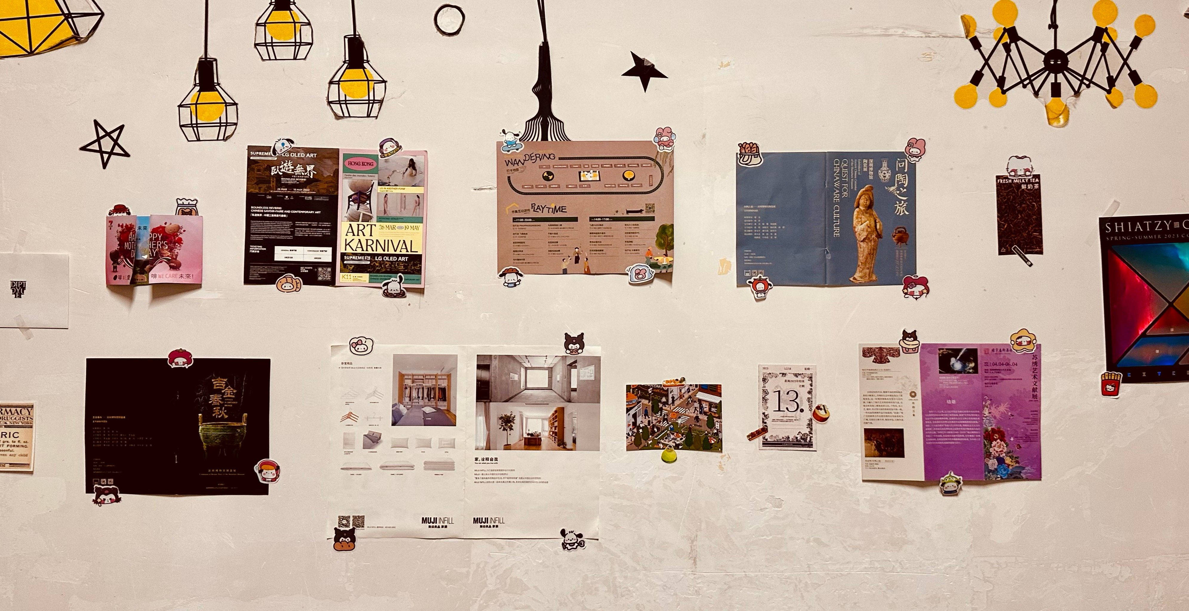 关于我的海报墙