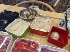 -杨老板·海鲜集市火锅·鲜切牛肉(中防万宝店)