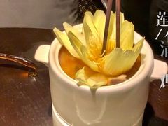 莲花清鸡汤(大份)-甄御•海鲜新青岛菜(麦岛店)