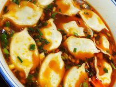 酸汤韭菜饺子-吴满满油泼面(北方风味园店)