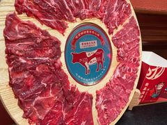 鲜切黄牛肉三拼-吼堂老火锅(万寿宫店)