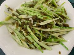 野竹笋炒雪菜-梦缘水乡·湖景餐厅