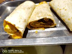 鸡蛋爆腰子卷饼-腰子哥烤串(石佛营炫特店)