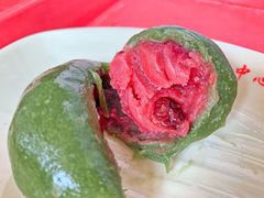蔓越莓青团-北大学一食堂