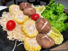 健康养生拼盘-聚汇坊椰子鸡·山野菌(环市东店)