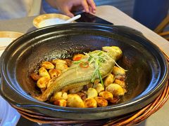 八分钟砂锅焗黄鱼-有喜胶东小馆(超极合生汇太申祥和店)