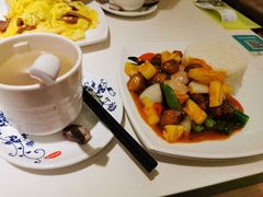 菠萝生炒骨饭-金利茶餐厅(中船汇店)