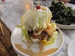 生菜牛肉培根汉堡-the rug 飞毯 (朝阳公园店)