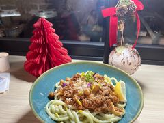 突尼斯风味猪肉鹰嘴豆拌面-里面·Noodlology(机电院店)