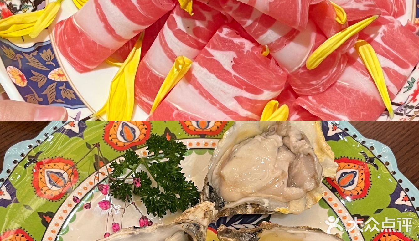 👈左滑穿越到北京宫殿涮正宗老北京铜火锅
