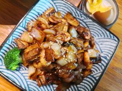 河虾爆鳝鱼浇头-囿面传统制面馆(中央路店)