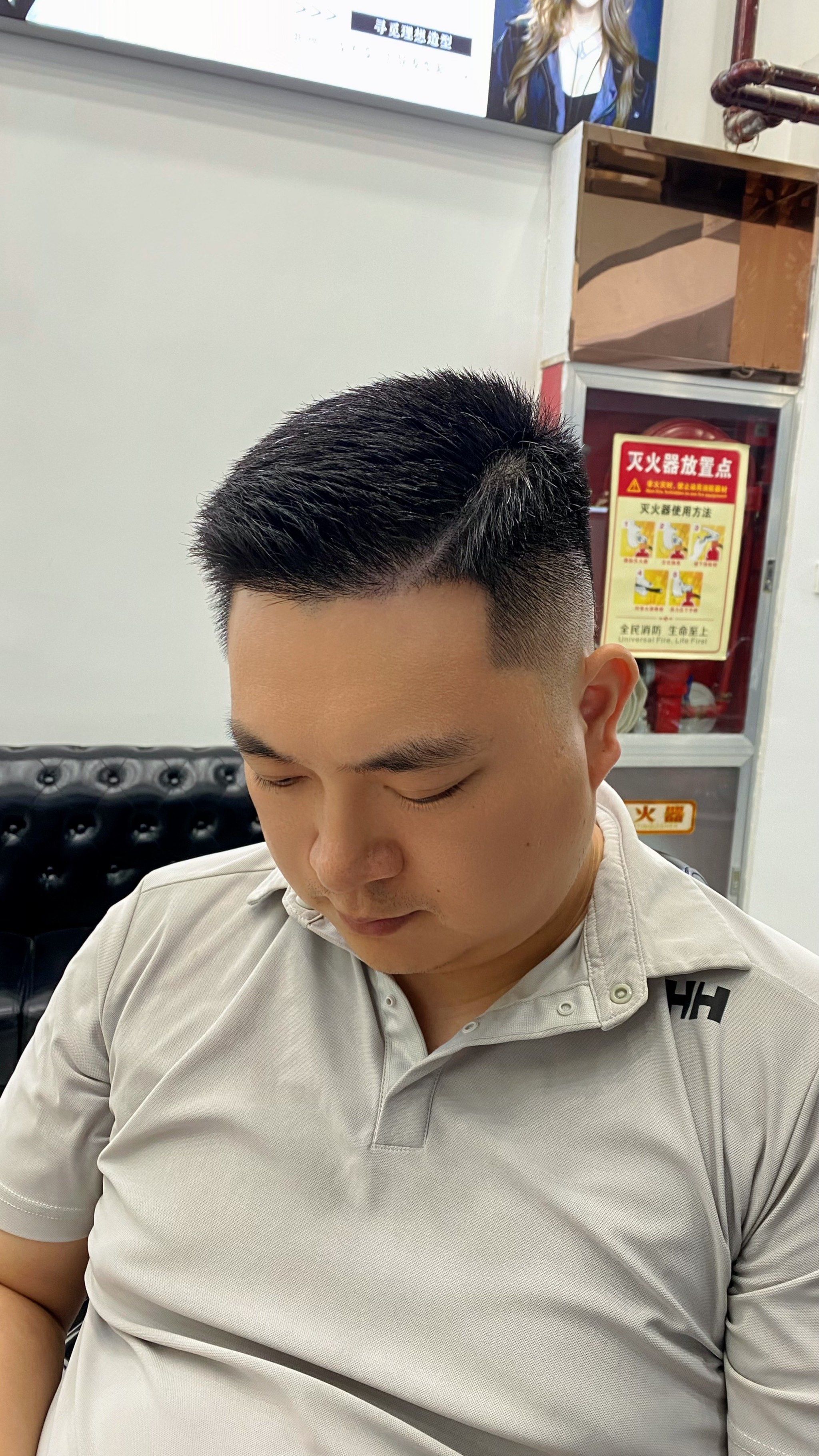 剪出男士风范艺术