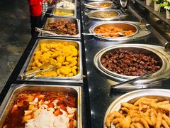自助取餐区-好伦哥比萨烤肉自助(八里桥店)