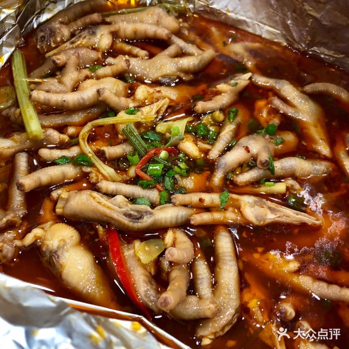 土言土语·仙庙烧鸡(布吉总店)锡纸鸡脚图片