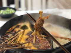 折耳根牛肉-钢管厂歆瑞源油卤串串香(春熙路太古里店)