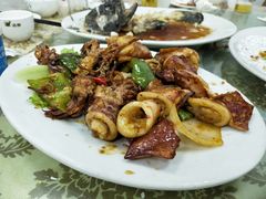 爆炒鱿鱼-红海湾豪记海鲜大排档