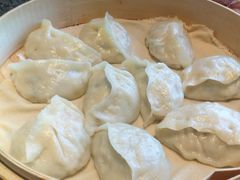 鲅鱼韭菜饺子-渔民船说·北塘海鲜·天津菜·海肠捞饭(北塘古镇店)