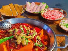 冷锅鸭血-老街·稳拈老火锅(海椒市店)