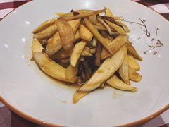 肉丝炒茭白-钱塘花园·宁波菜