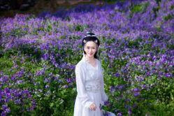 -虞美人汉服摄影