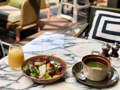 混合生菜沙拉配托斯卡纳橄榄油-杭州君悦酒店·青莳