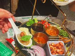 三种特制酱料-禄婶鸡煲·打边炉