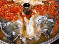 汽锅蒸鱼头-湖南文氏湘菜馆(顺河高架路店)