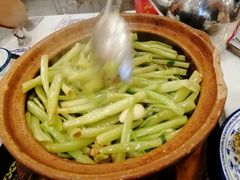 虾酱啫通菜梗-大嫂镬仔·焖鸡煲·啫啫煲(逢源路店)