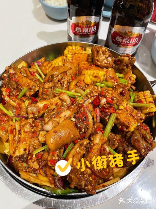 小街猪手(团结湖店)干锅猪蹄锅图片