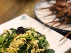 菠菜木耳鸡蛋-塔哈尔·新疆盛宴(城西银泰店)