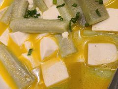 丝瓜豆腐小白虾-道道鲜·崇明私房菜(五角场店)