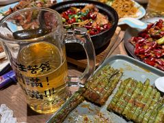 -街角等你.大连海鲜烧烤.经典铁板海鲜串(西安路店)