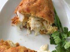 Crab meat omelet-Raan Jay Fai