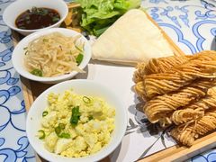 烙馍卷馓子-群英会·三国菜(曹魏古城店)